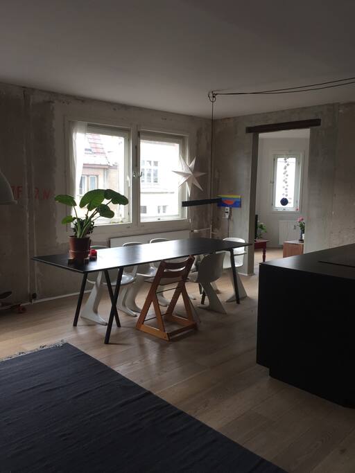 This s will our kitchen. Pic was taken in Winter. Now is is much brighter. :-)