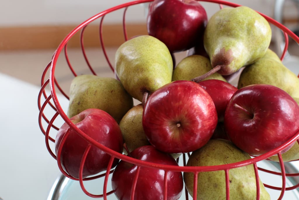 Local seasonal fruit bowl available upon request