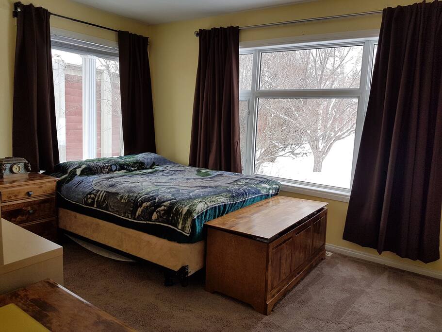 The bedroom!