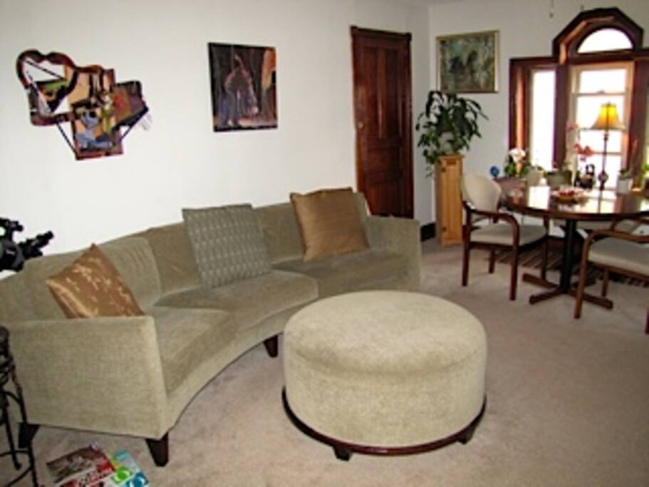 Spacious media room with WIFI