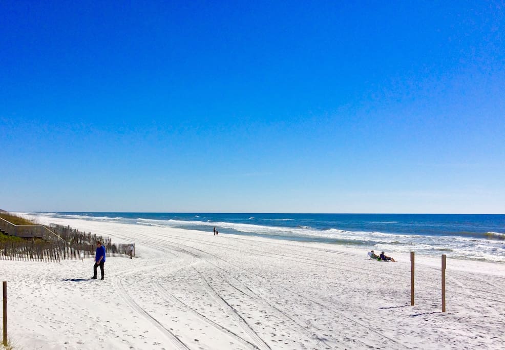 Emerald Coast sugar -white sand beaches are the best in the world!