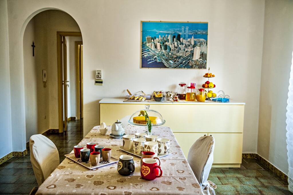 buffet all' italiana con prelibatezze di prima scelta