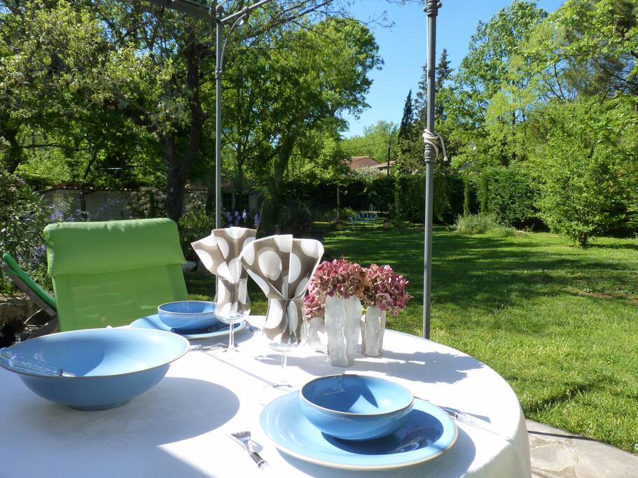 Terrasse au calme