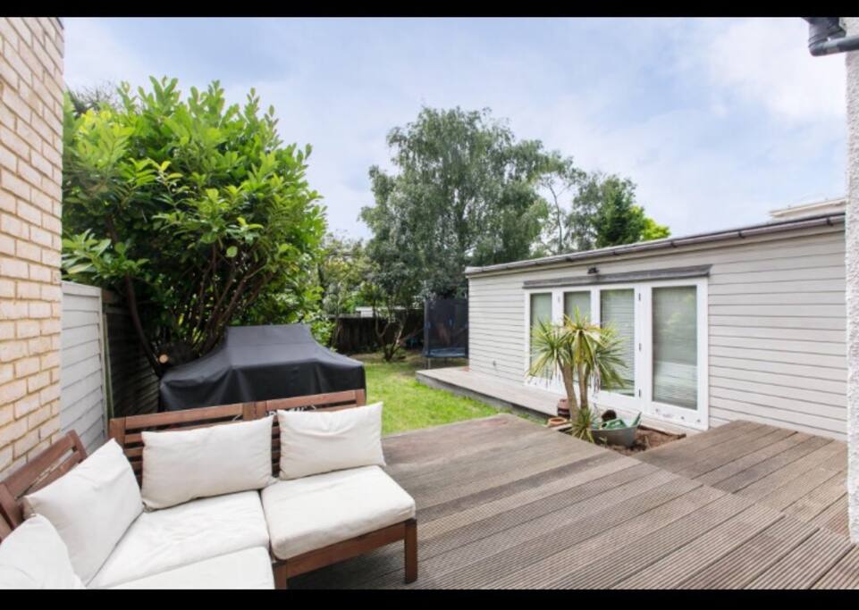 South facing garden