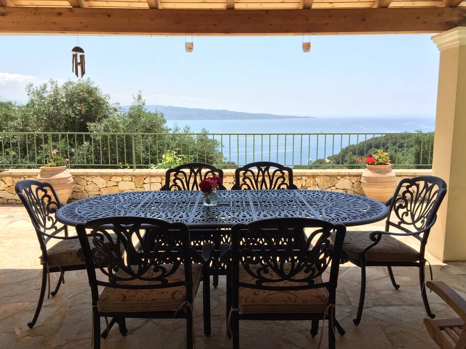 Outside dining