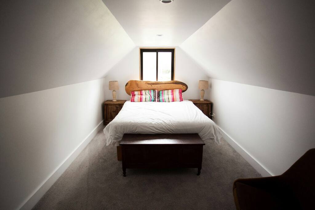 The upstairs retreat