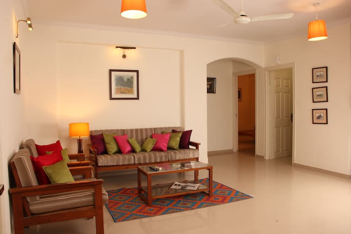 "Jaipur Apartment Stays" Leafy Civil Lines 2BHK x4