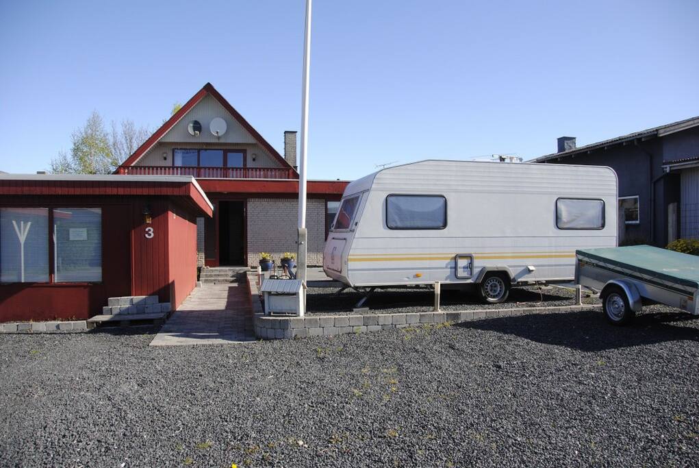 Ankomst til huset