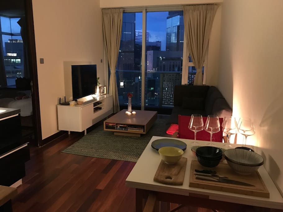 Living dining area