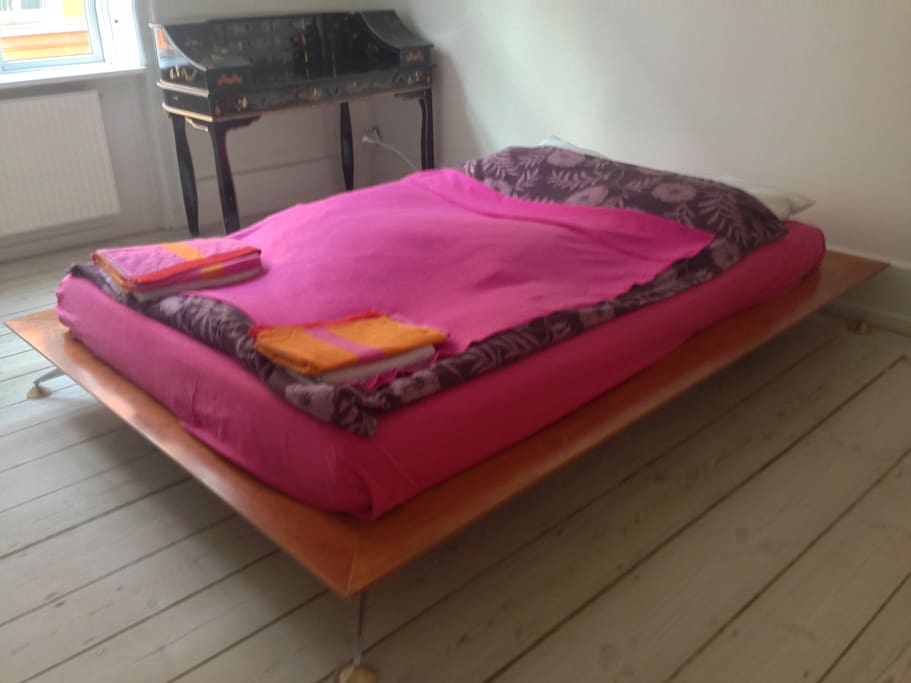 your bed in your room
