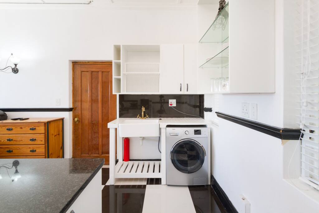 Includes washer/ dryer.
