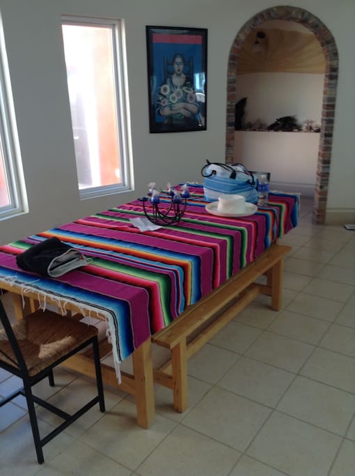 Dining area