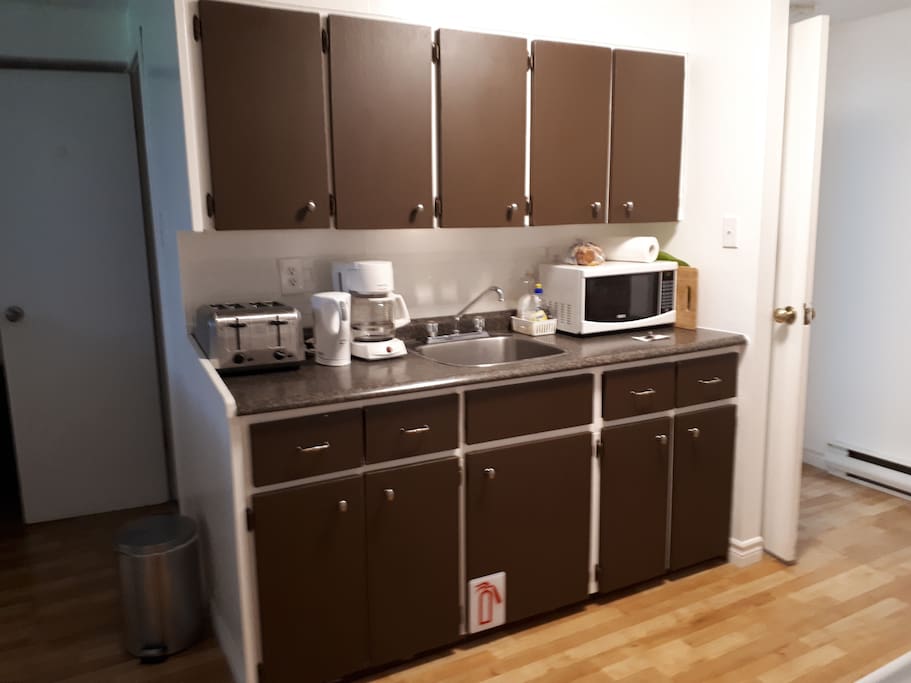Everything in the apartment is there for your use.