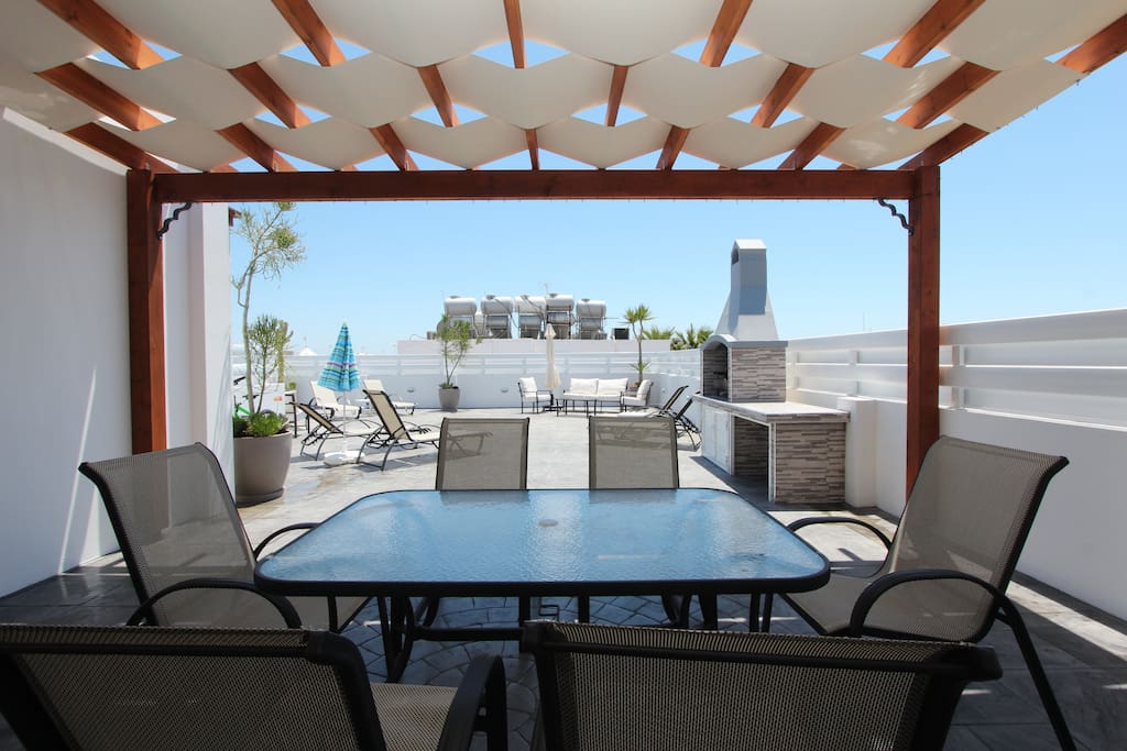 Covered pergola