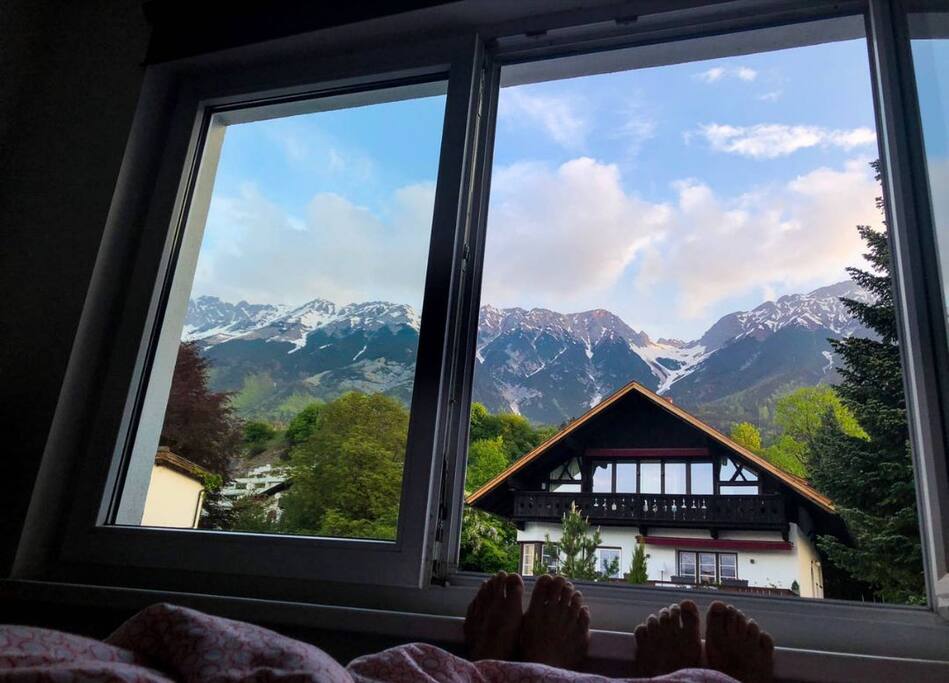 Ausblick von eurem Zimmerfenster