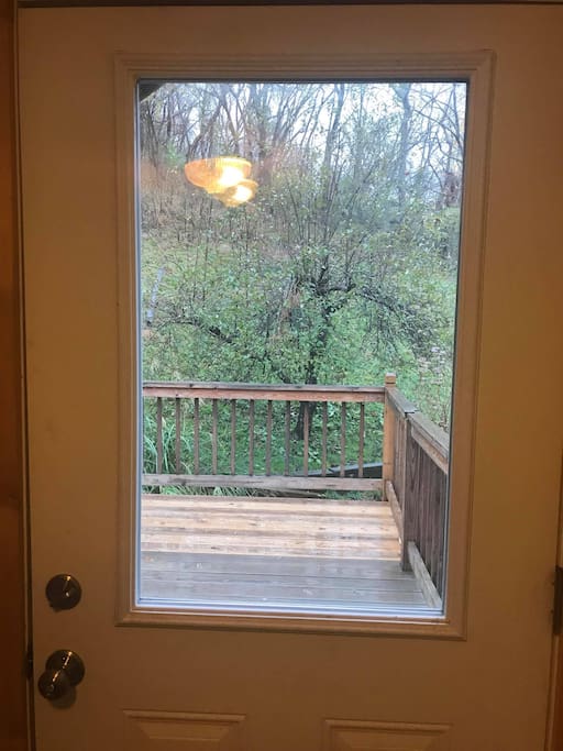 separate guest entrance