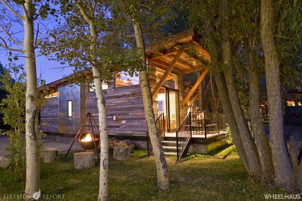 Enjoy your stay in our luxury glamping cabins!
