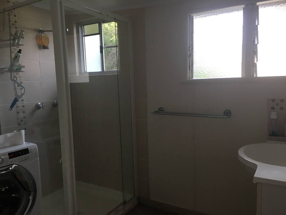 Separate bathroom/toilet with laundry
