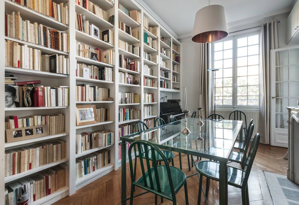 The dining room