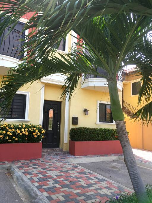 Front Entrance to Townhouse