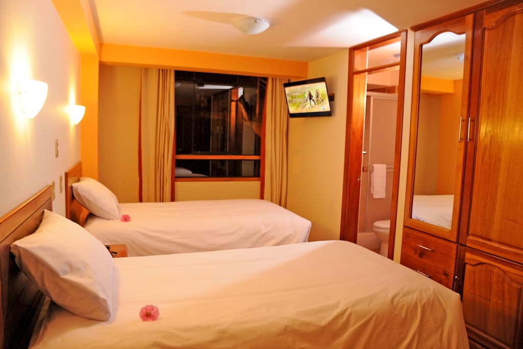 Habitación twin con dos camas individuales