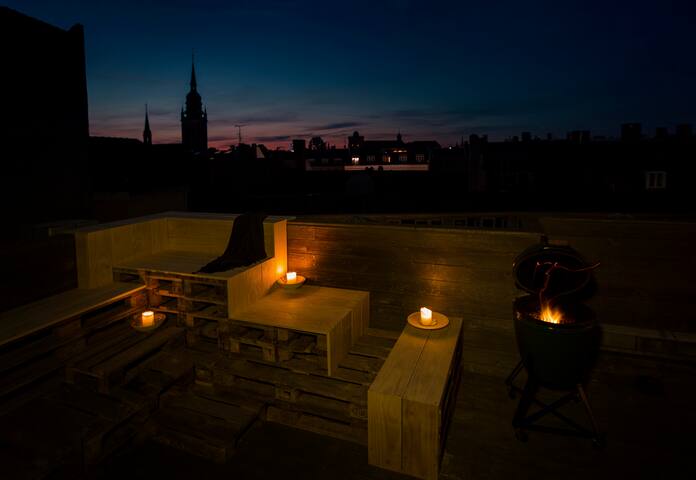 Unique penthouse in the heart of Copenhagen