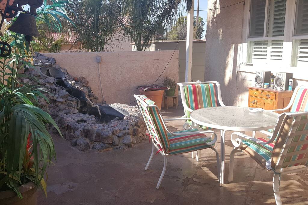 Front patio