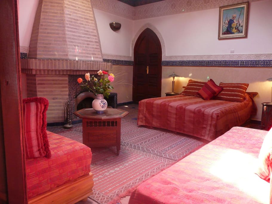 Suite Jade: 2 chambres communicantes.
