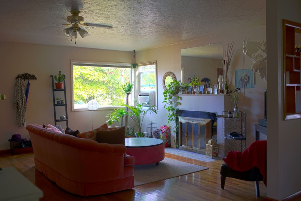 Living room, which you have access to.