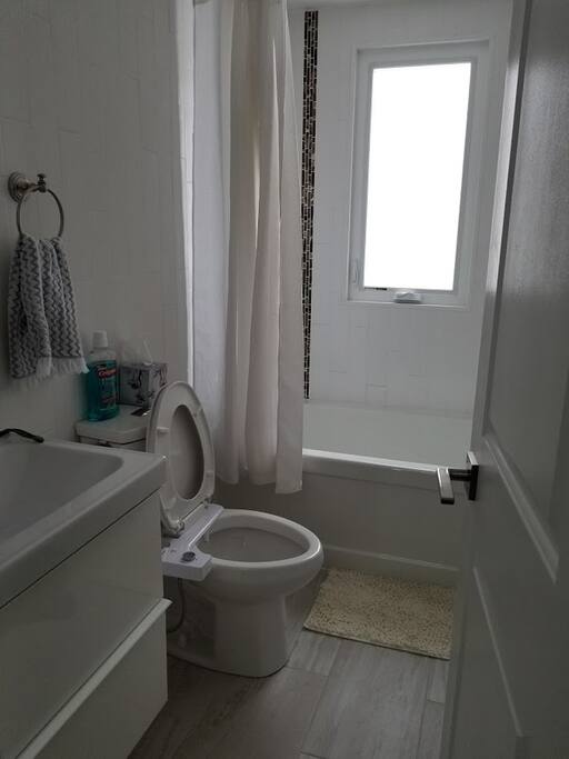 Private bathroom for use