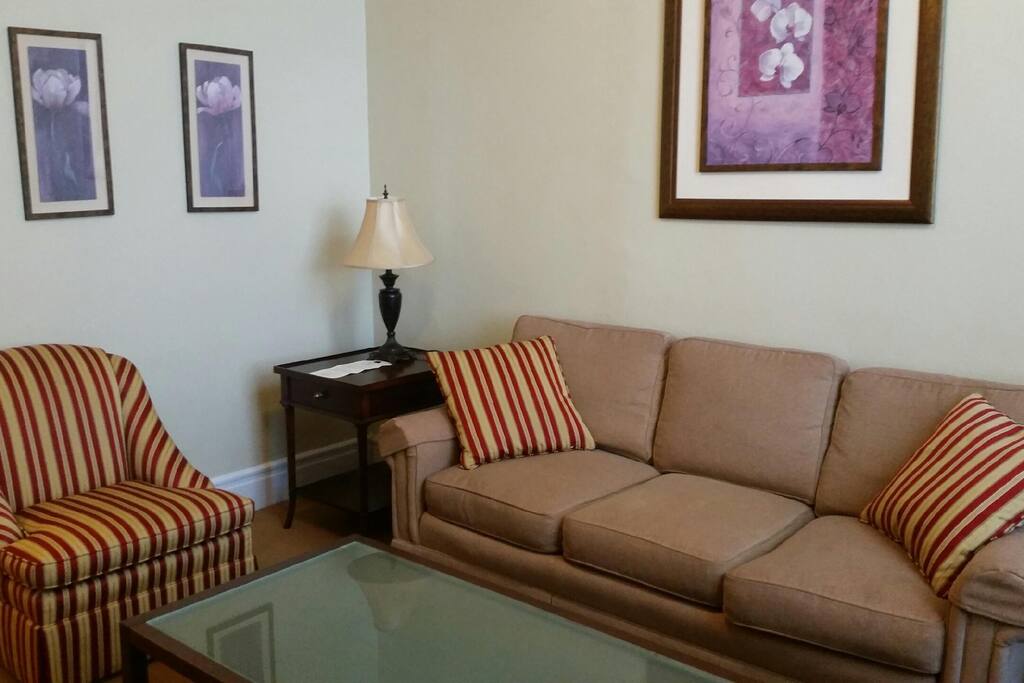 Living room area