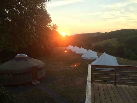 Glastonbury Valley Glamping
