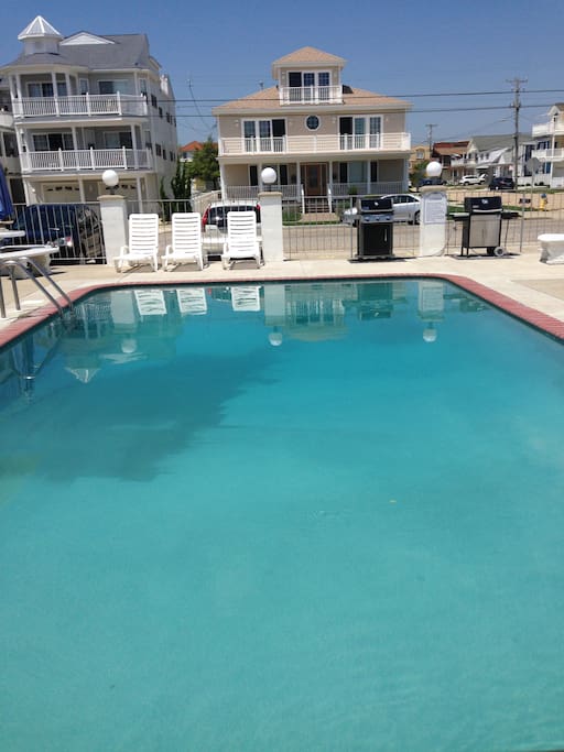 heated pool