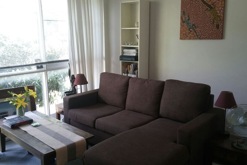 Bright living room