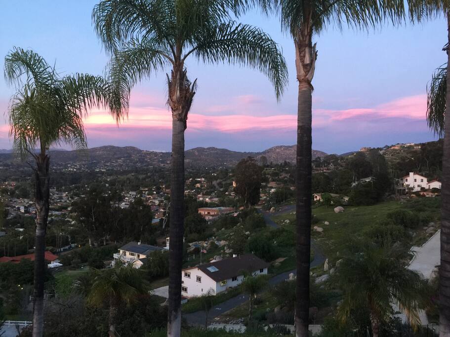 sunset view
