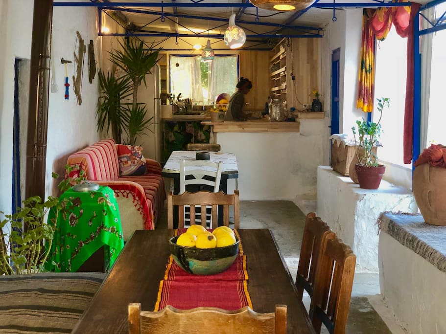 Bodrum Gümüşlük�te 120 Yıllık Taş Ev Bodrum şehrinde Kiralık Evler