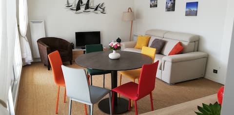 Annonce Airbnb populaire: Beautiful 3 bedroom, beachfront residence à Arcachon