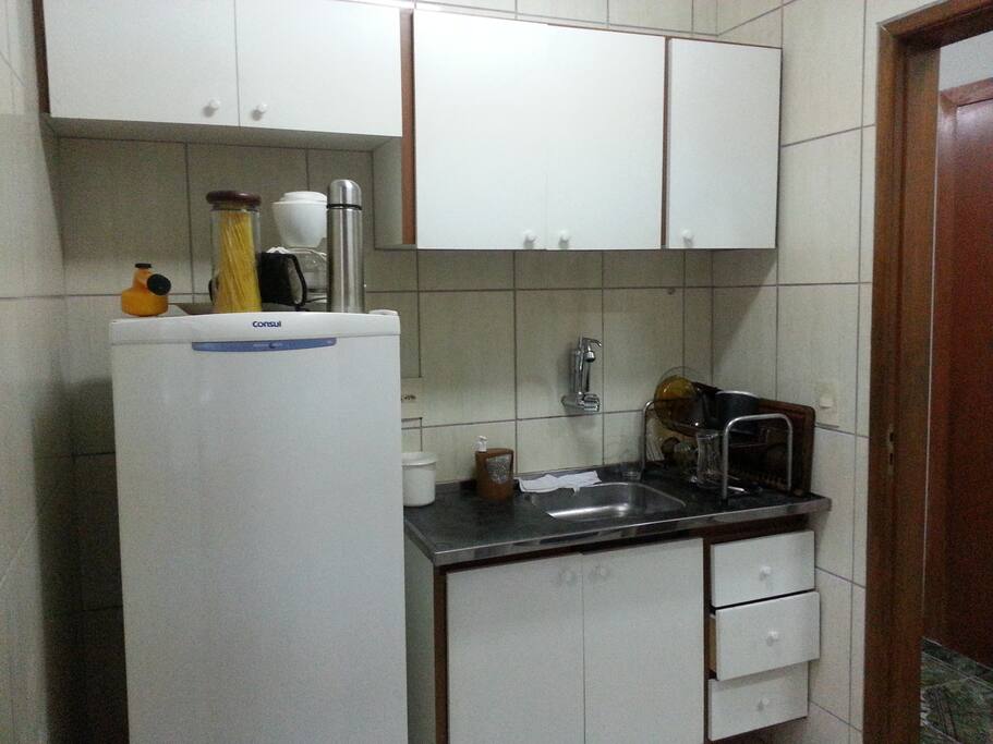 Cozinha para uso dos hóspedes