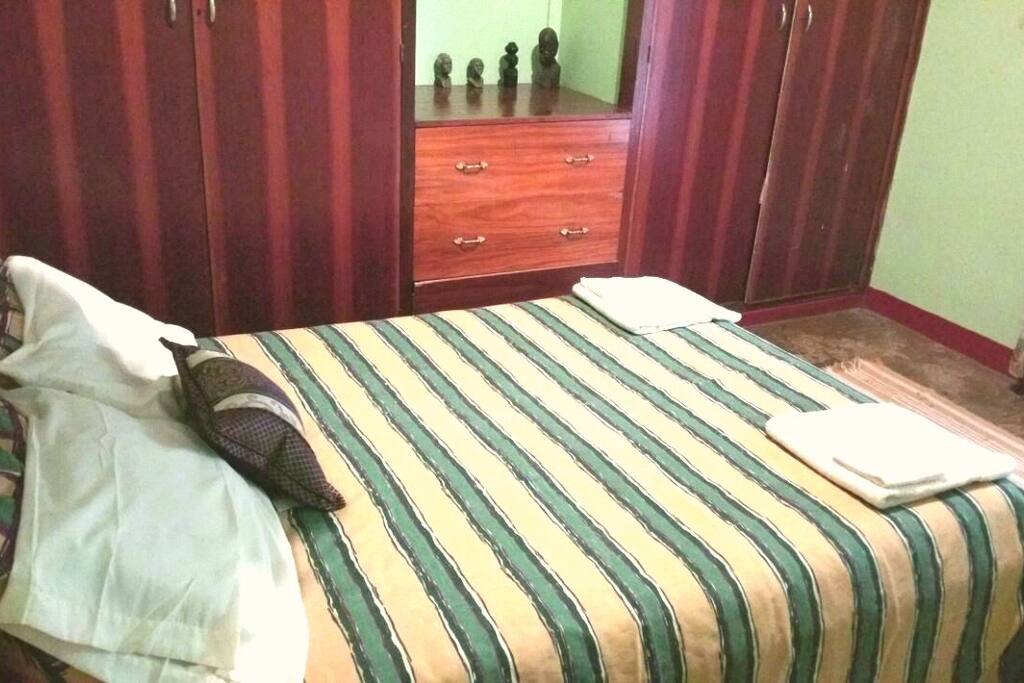 Another room that can be shared with a double bed.