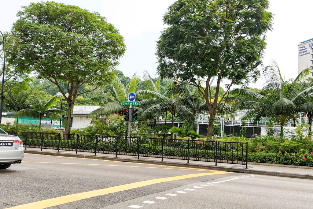 3 mins walk to Orchard Road