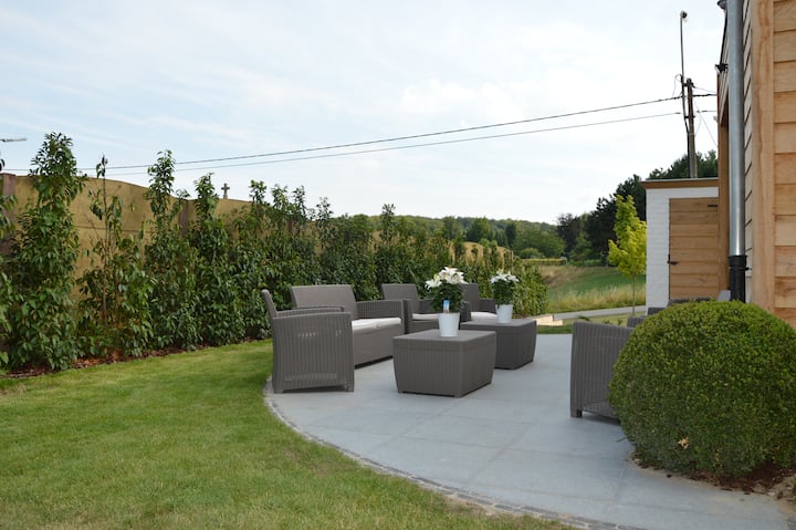 Le bonheur de Louise, picturesque and green accommodation