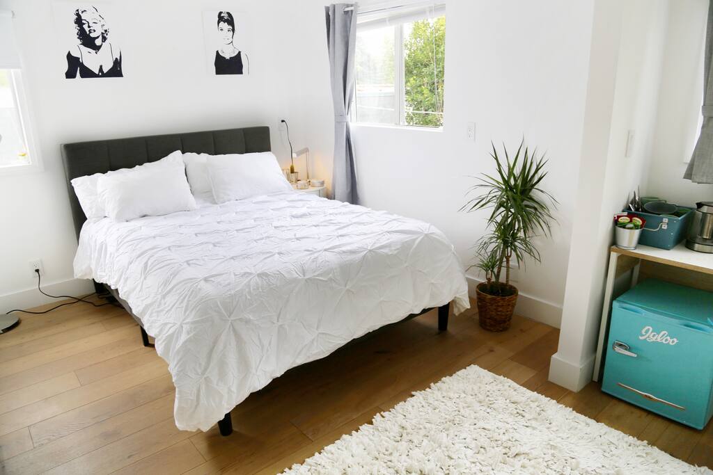 A view from the sofa; the loft is very specious, modern yet warm and fully loaded with everything you may need during a vacation.