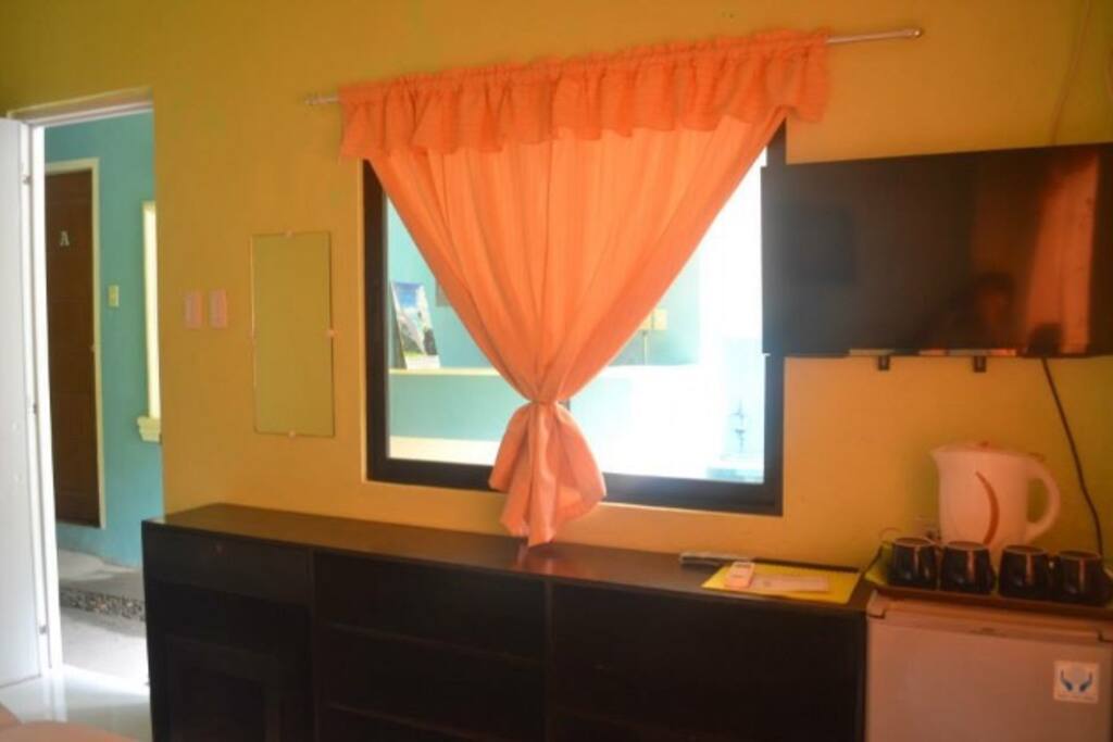 For the convenience of our guest we provide electric kettle and mini refrigerator.