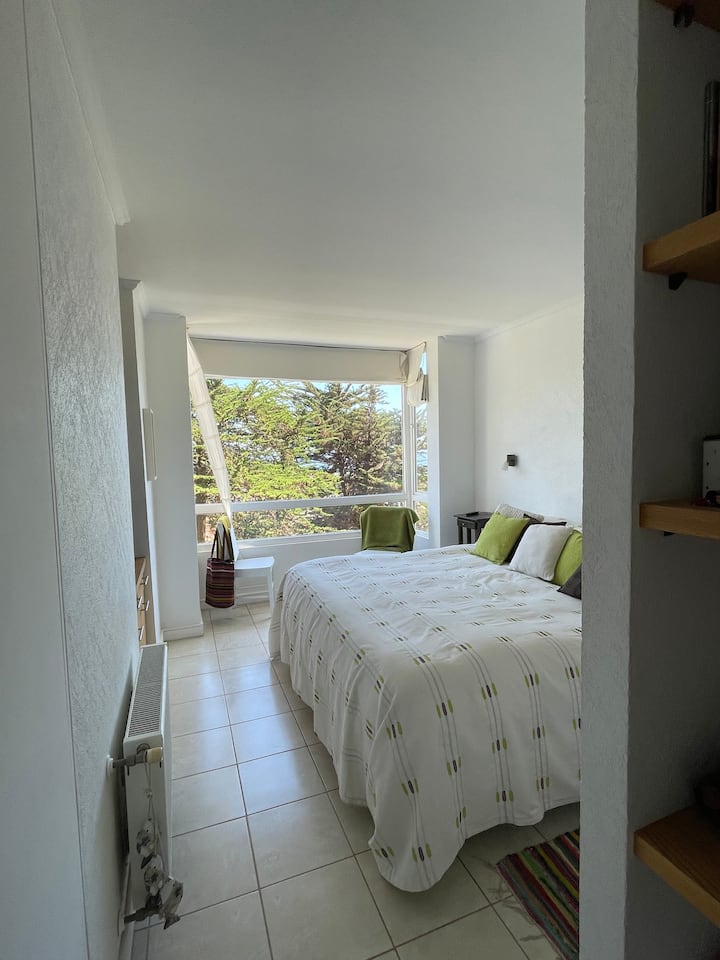 Ნათელი და ჰაეროვანი მთავარი საძინებელი