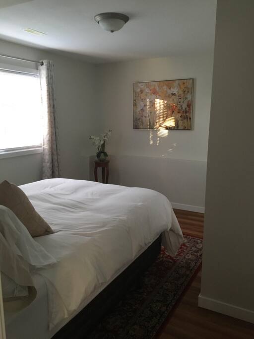 the bedroom