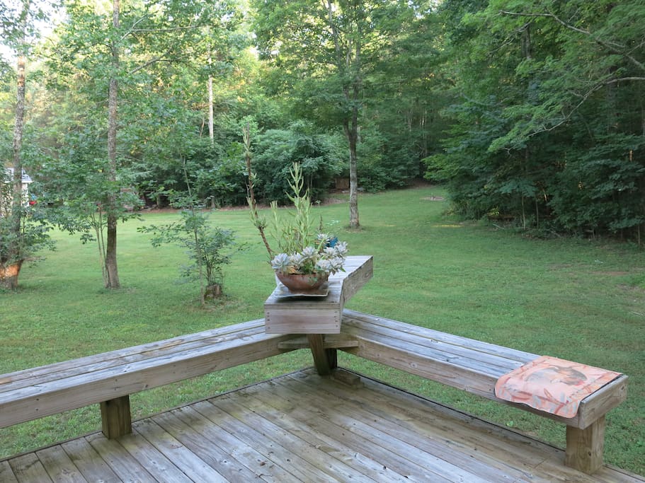 View from the 12 x 23 deck
