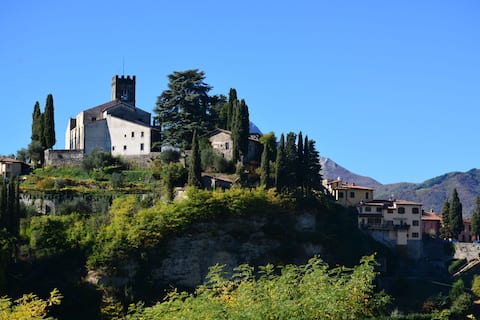 The view of Barga -Tuscany