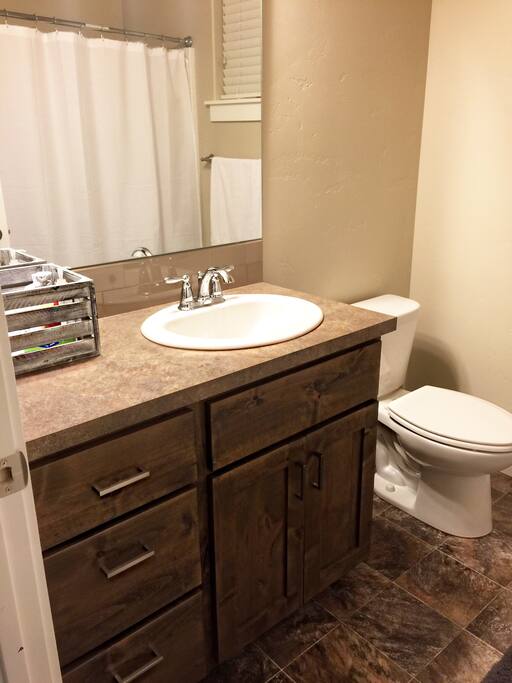 Private bathroom with essentials...