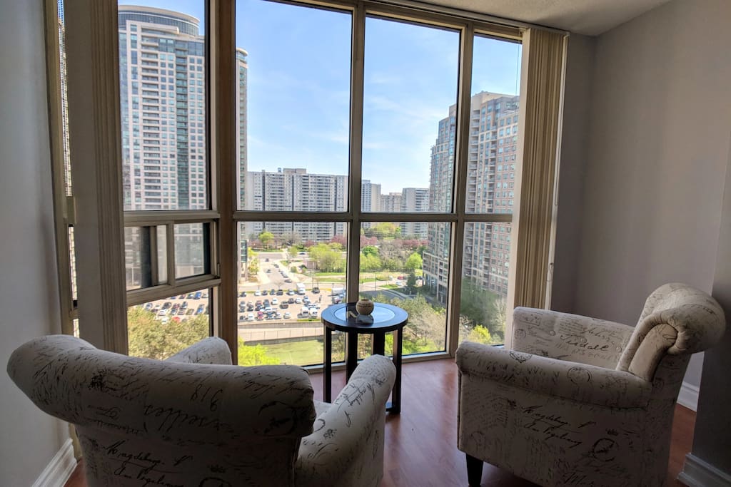 Beautiful view from the apartment