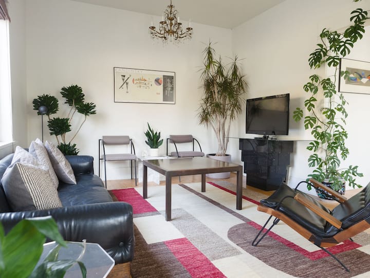 2BR Greenhouse Duplex in the City with Fenced Yard Guest suites for